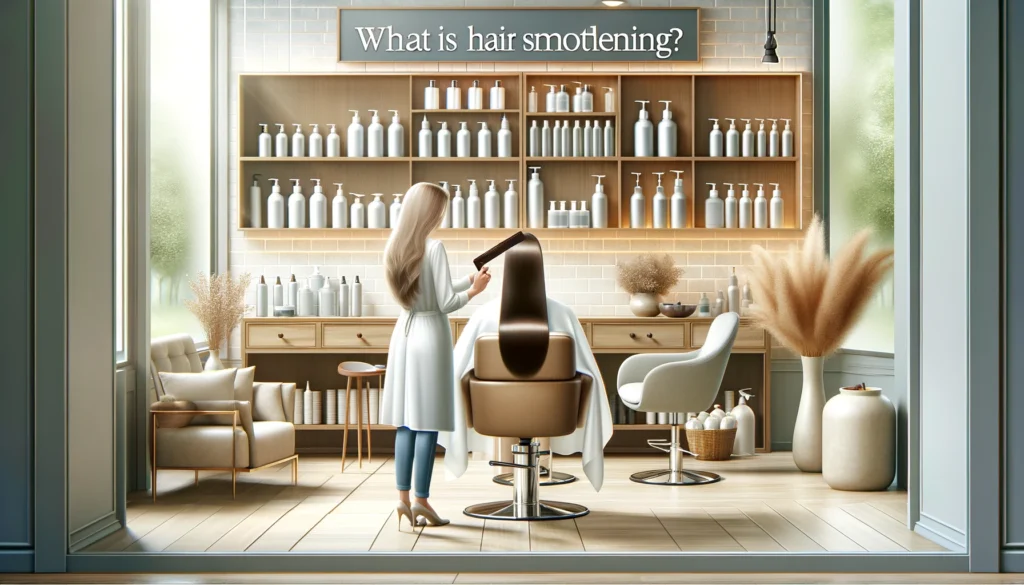 How Long Hair Smoothening Last? A Detailed Analysis! 1 image with the heading What is Hair Smoothening